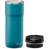 ALADDIN Barista marine-blue thermobecher with 470ml capacity, insulated travel mug for hot and cold beverages.