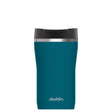 ALADDIN Barista marine-blue thermobecher with 250 ml capacity, stainless steel insulated travel mug for hot or cold drinks.