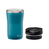 ALADDIN Barista thermobecher in marine blue, 250 ml, stainless steel travel mug with a lid for hot drinks