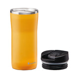 ALADDIN Barista Thermobecher in Sonnen-Gelb, 350 ml, with stainless steel design and secure lid for hot beverages.