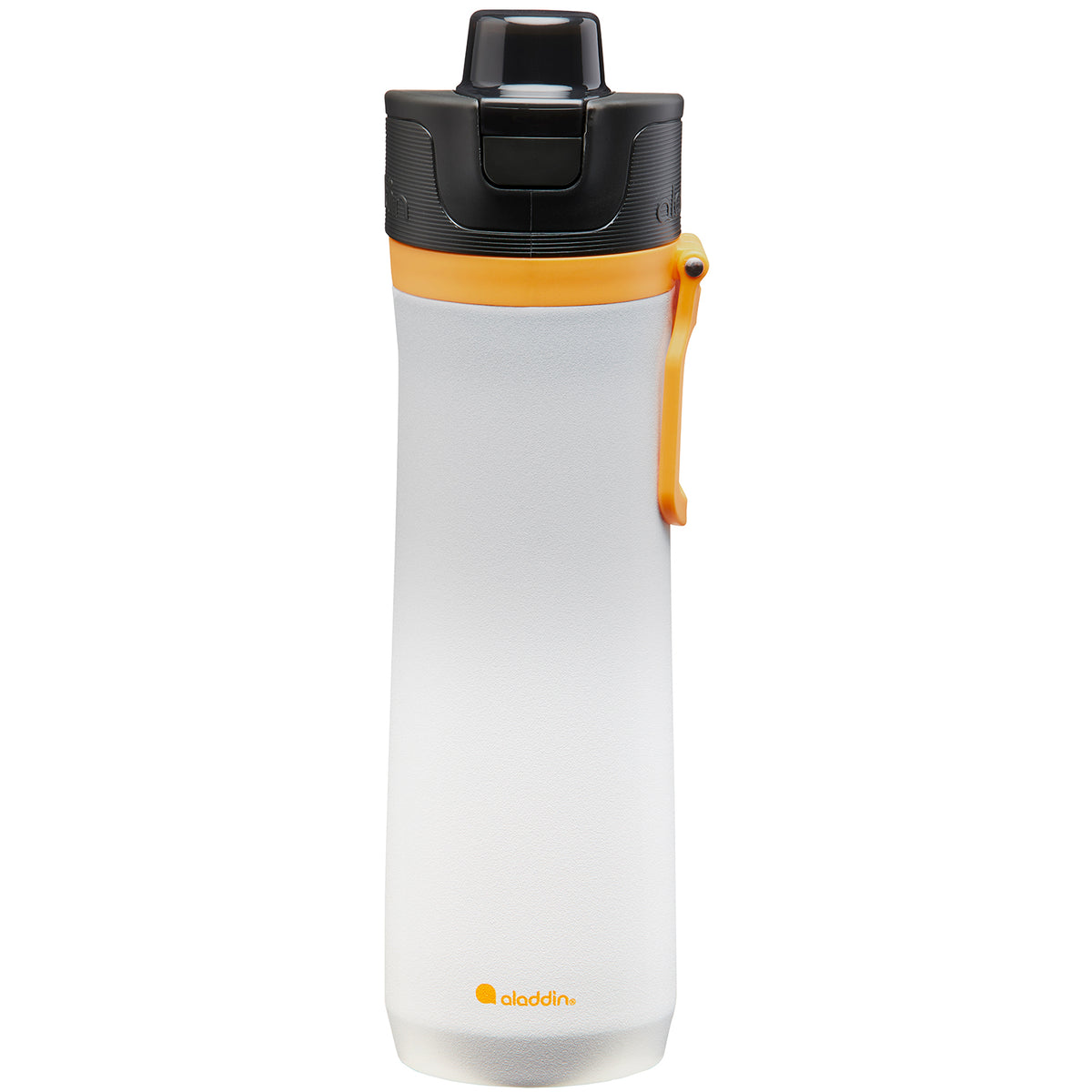 ALADDIN Sports Thermavac isolierflasche in white, 6-pack, insulated bottle for hot or cold beverages.