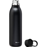 Black ALADDIN City Loop insulated bottle, 600 ml, designed for keeping drinks hot or cold.