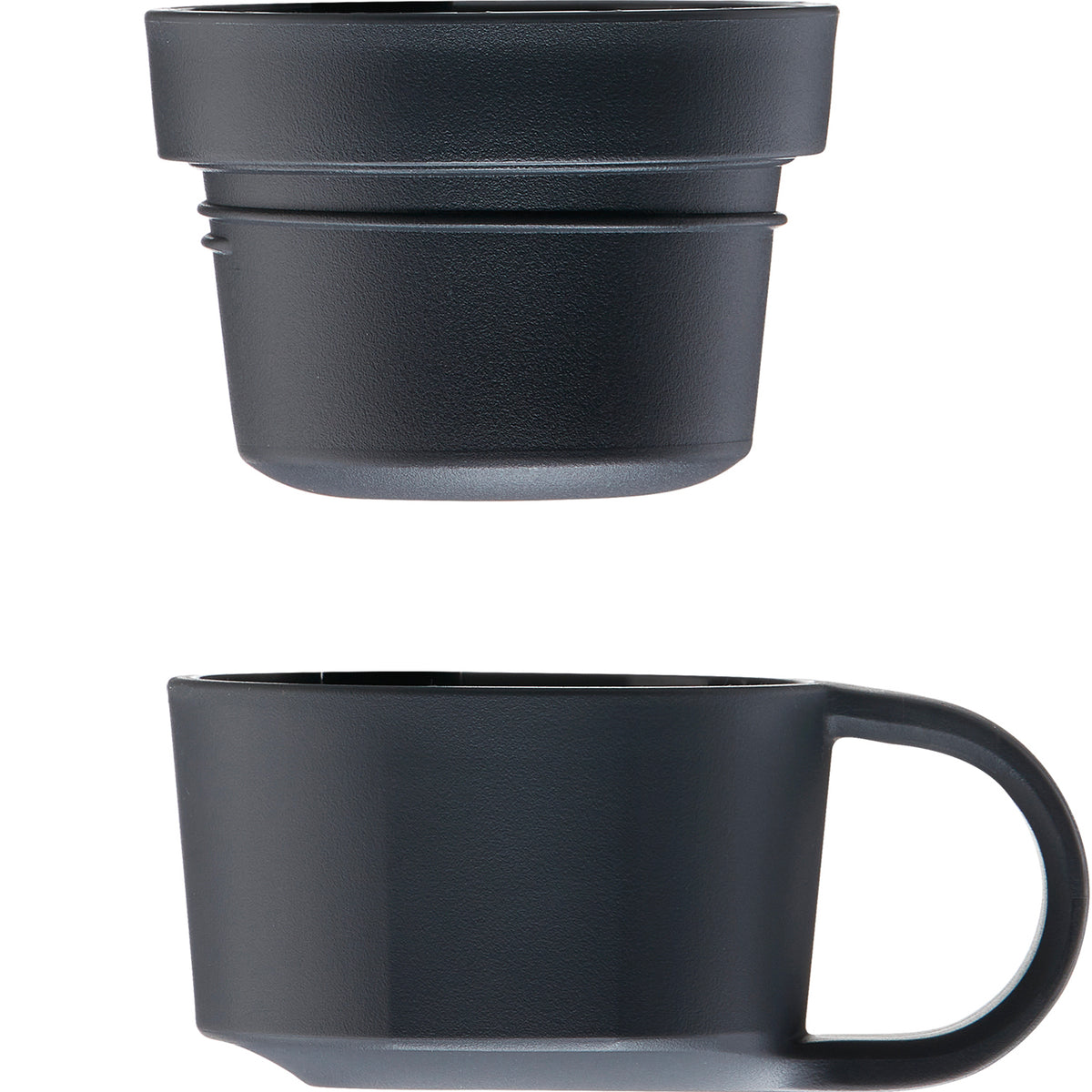 ALADDIN thermobecher in salbei-green and burgundy with a sleek design, perfect for keeping beverages hot or cold.