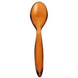 GNALI & ZANI Eierlöffel PICO, 12.5 cm, clear plastic, small spoon for eggs, natural design perfect for breakfast serving.