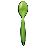 GNALI & ZANI PICO egg spoon in clear plastic, 12.5 cm long, designed for serving and handling eggs with ease.