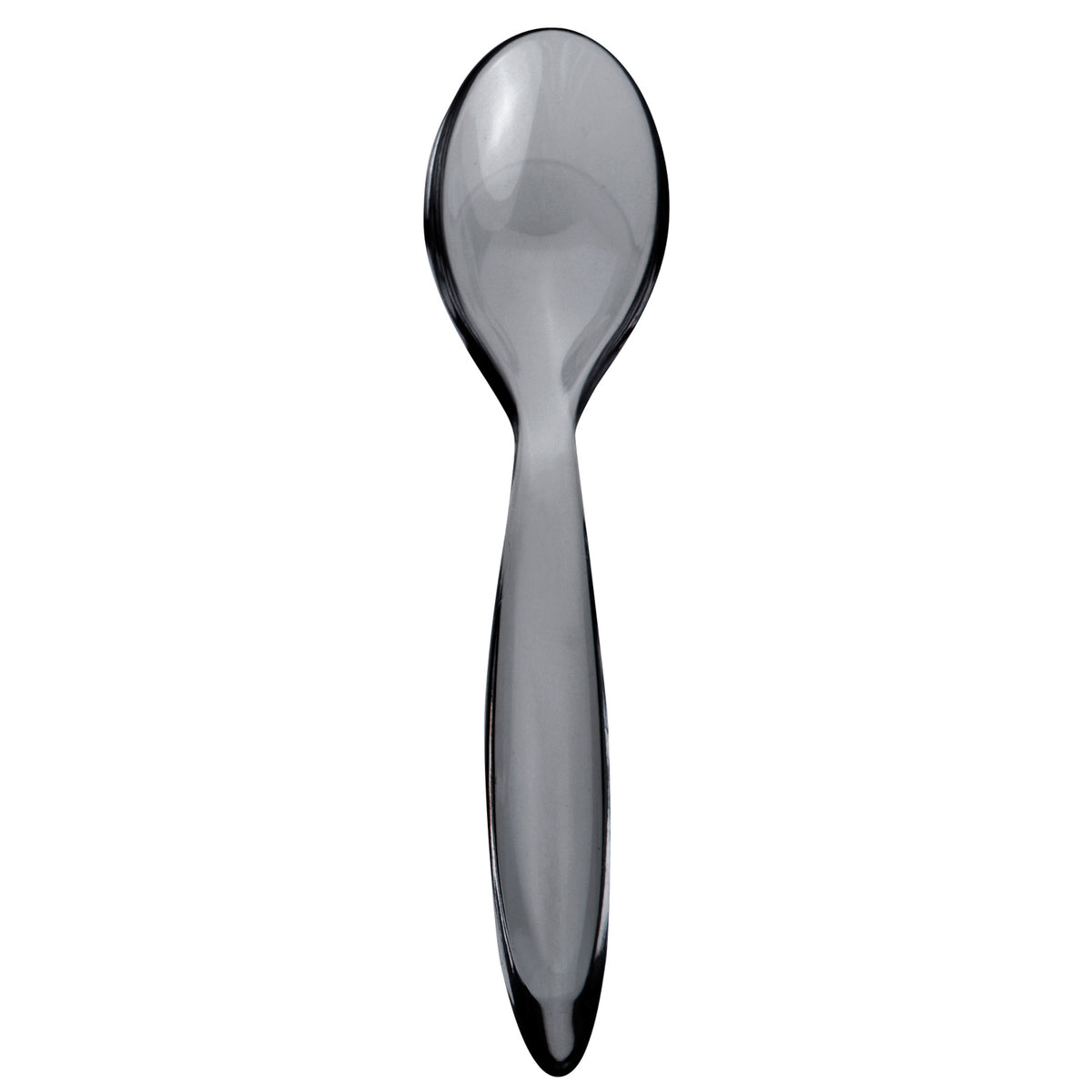 GNALI & ZANI PICO egg spoon, clear plastic, 12.5 cm long, designed for serving eggs with a sleek, modern look