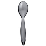 GNALI & ZANI PICO egg spoon, clear plastic, 12.5 cm long, designed for serving eggs with a sleek, modern look
