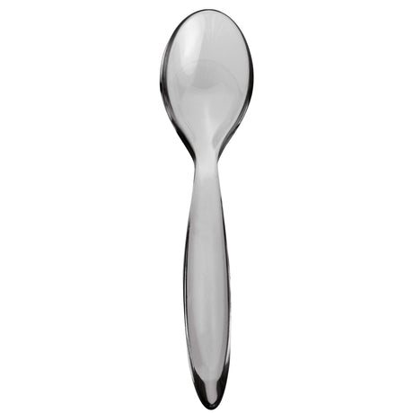 GNALI & ZANI PICO egg spoon in clear plastic, 12.5 cm long, designed for serving eggs with a sleek, modern look.