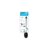 DREAMFARM black Küchenzange with long handles, ideal for cooking and serving food in the kitchen.