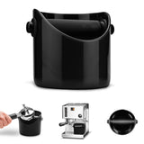 DREAMFARM Kaffeesatz-Behälter for coffee grounds disposal, sleek container with lid, designed for coffee enthusiasts.