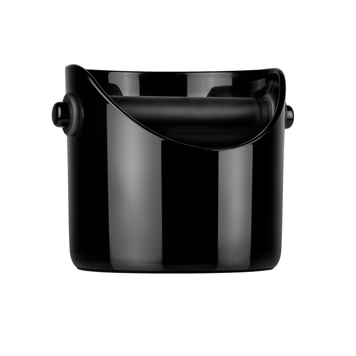 DREAMFARM Kaffeesatz-Behälter for coffee grounds disposal, sleek container with lid, made by GRINDENSTEIN.