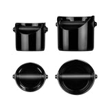 DREAMFARM Kaffeesatz-Behälter for coffee grounds disposal, compact and durable container with lid for kitchen use.