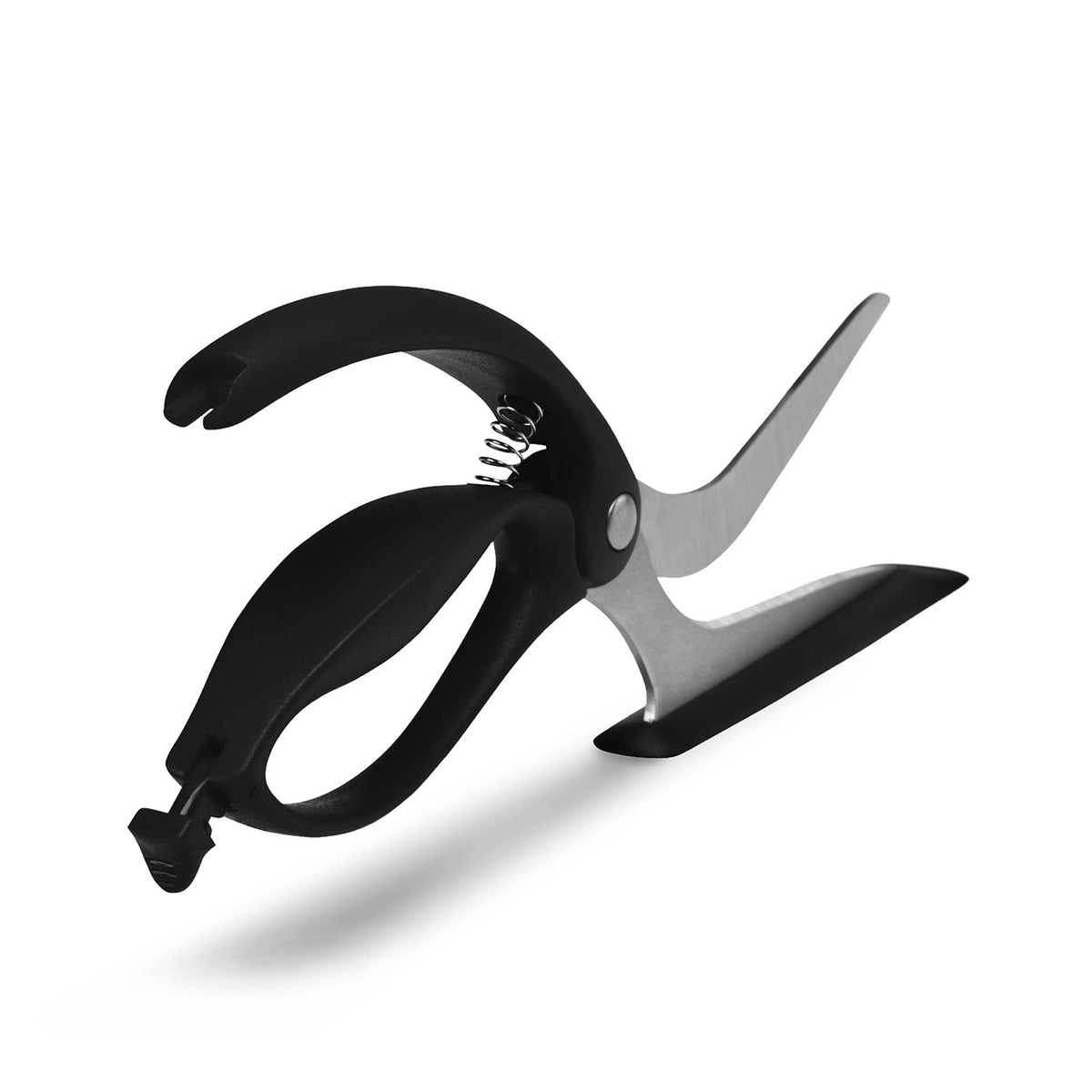 DREAMFARM Pizzaschere, SCIZZA pizza cutter with stainless steel blade and ergonomic handle for easy slicing.