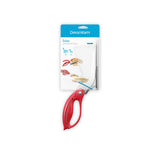 DREAMFARM Pizzaschere Scizza with stainless steel blade and black handle for easy pizza slicing.