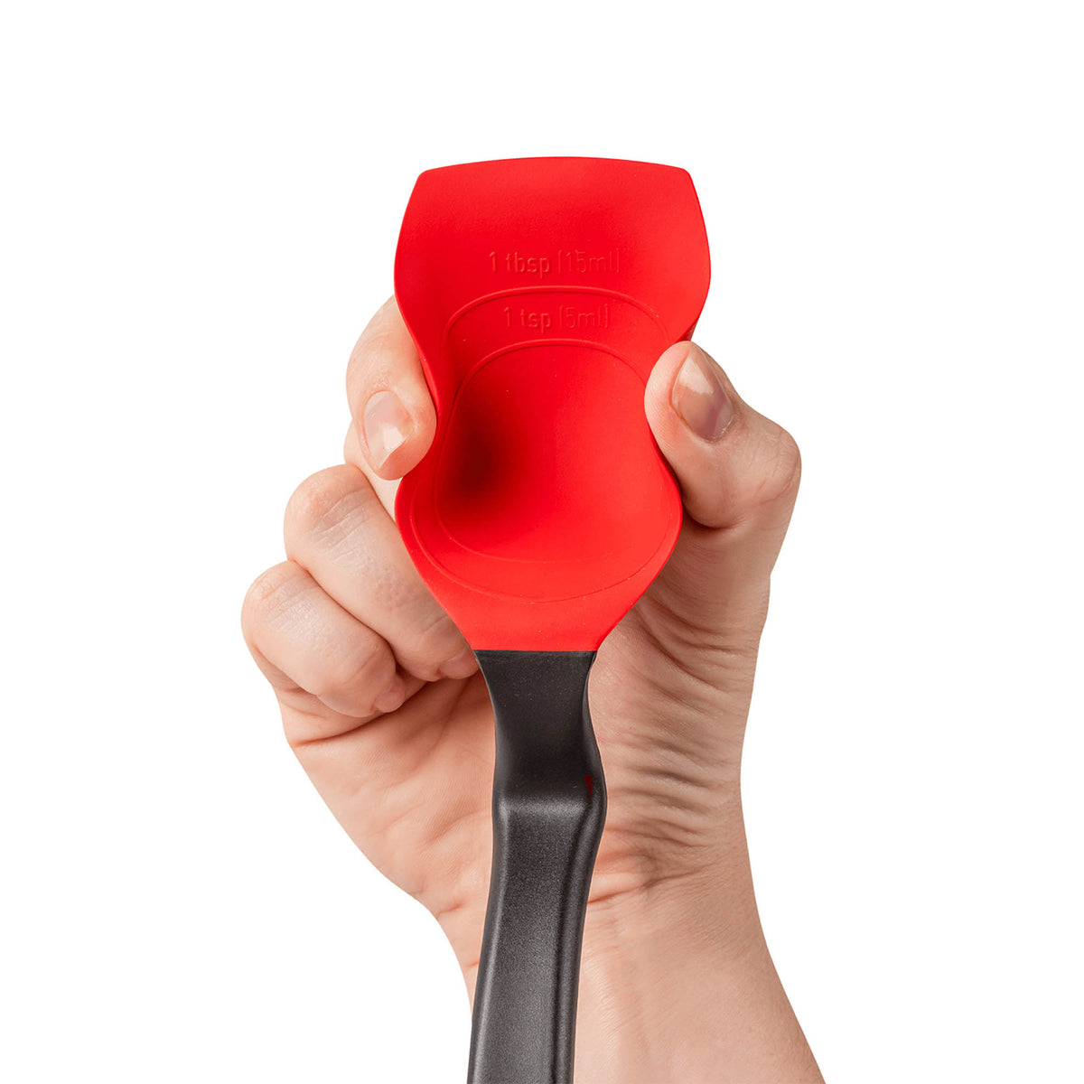 DREAMFARM 3-in-1 Kochlöffel (Spoon), versatile cooking utensil with ergonomic handle and multiple functions in one design.