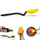 DREAMFARM 3-in-1 Kochlöffel (Spoon) with ergonomic handle, versatile cooking utensil, stainless steel and silicone materials