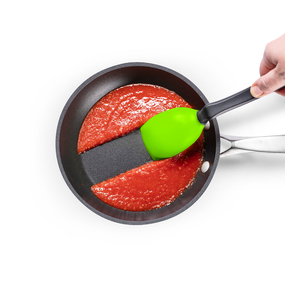 DREAMFARM 3-in-1 Kochlöffel (Spoon) with ergonomic handle and versatile design for cooking and stirring.