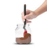 DREAMFARM mini soup ladle, stainless steel cooking spoon with long handle, ideal for serving soups and broths.