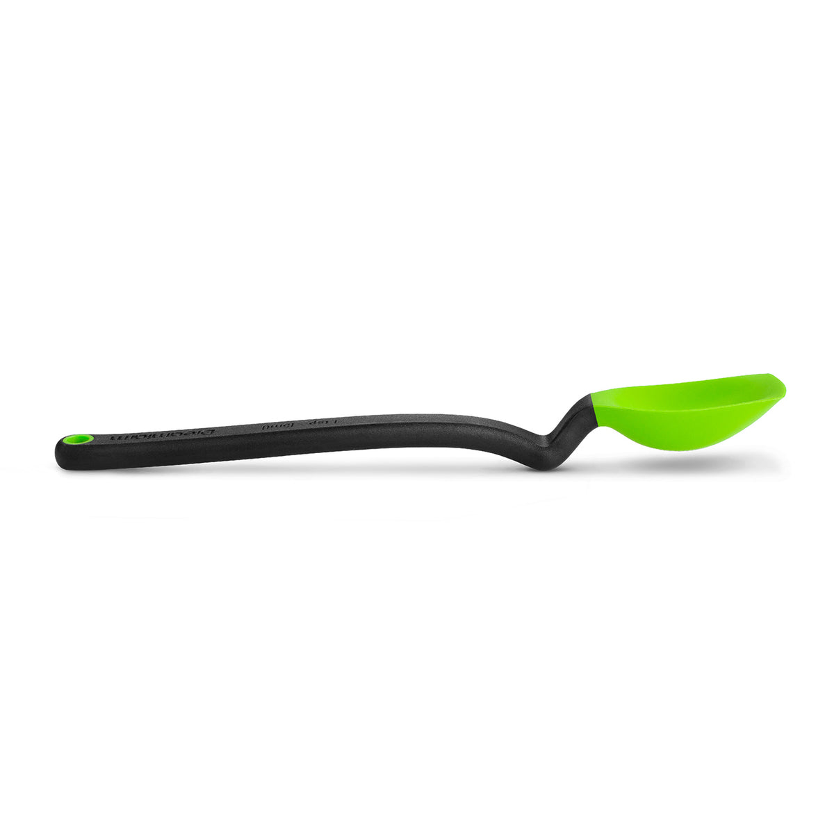 DREAMFARM mini Kochlöffel with a wooden handle and small spoon bowl, ideal for cooking and stirring in the kitchen.