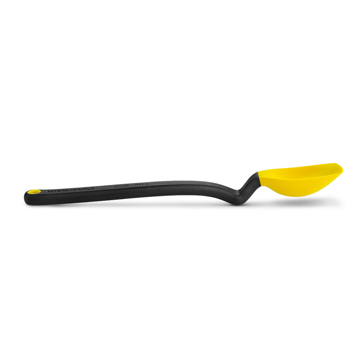 DREAMFARM MINI SUPOON cooking spoon, stainless steel kitchen utensil with a small, rounded scoop for stirring and serving.