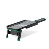 DREAMFARM Küchenreibe NOCUTU in grün, 28.5 cm, with sharp stainless steel grating surface for efficient food preparation.