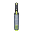 DREAMFARM fine and concave kitchen grater in green with three sides for versatile food grating and zesting.