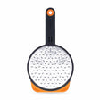 DREAMFARM Küchenreibe in Silber, versatile grater for cheese, vegetables, and zesting, with a sturdy handle and sharp blades.