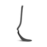 DREAMFARM Pfannenwender CHOPULA, black silicone spatula with a sturdy handle, ideal for flipping and serving in the kitchen.