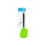 DREAMFARM Pfannenwender Chopula, flexible silicone spatula for flipping and serving in the kitchen.
