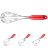 DREAMFARM Schneebesen whisk with stainless steel handle for mixing and whipping in the kitchen.