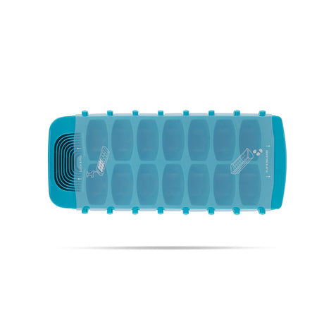 White DREAMFARM Eiswürfelform NOSPILA with multiple ice cube compartments for easy freezing and dispensing.