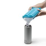 White DREAMFARM Eiswürfelform NOSPILA with multiple ice cube molds, made of durable silicone for easy ice removal.