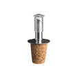 Typhoon cork and stainless steel spout for bottles, featuring a sleek design and durable construction for controlled pouring.