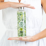 Glass green drinking bottle from Typhoon, 600 ml PURE | GREEN Trinkflasche with secure lid and eco-friendly design.