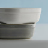 William Mason kleine rechteckige Auflaufform in 1,4 Liter, in zwei Farben, ceramic baking dish by Mason Cash.