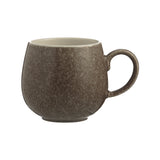 Mason Cash reactive 350 ml ceramic mug in four colorful designs, featuring a textured glaze finish.