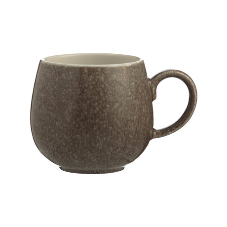 Mason Cash reactive 350 ml ceramic mug in four colorful designs, featuring a textured glaze finish.