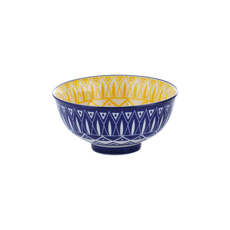 Typhoon Tunis Schale in three sizes, ceramic bowls with intricate Tunisian-inspired patterns, perfect for serving or decoration.