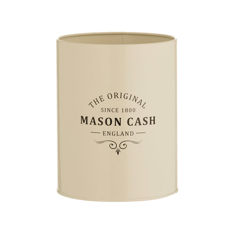 Mason Cash Heritage utensil container, 17.5 cm tall, with a classic ceramic design for kitchen organization.