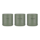 Set of three Price & Kensington Vorratsdosen in various colors, featuring durable storage containers for kitchen organization.