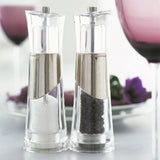 Cole & Mason Acryl-Edelstahl-Mühle BOBBI in Geschenkset, 18.5 cm tall, sleek acrylic and stainless steel design