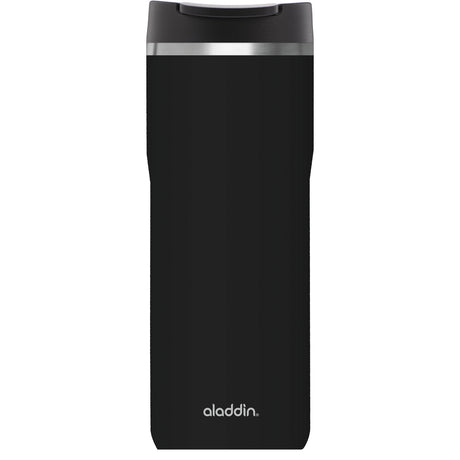 Aladdin Barista Thermobecher in Lava-Schwarz, available in three sizes, featuring a sleek, insulated stainless steel design.