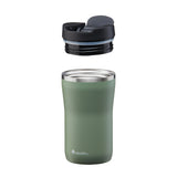 Salbei ALADDIN Barista Thermobecher in three sizes, stainless steel drink container with secure lid and sleek design.