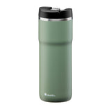 Salbei-colored ALADDIN Barista Thermobecher in three sizes, featuring a sleek, insulated design for hot and cold beverages.