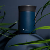 ALADDIN Bistro Lunch Thermobecher 400ml in five colors, stainless steel, double-walled insulated travel mug with lid.