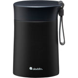 Aladdin Bistro Lunch Thermo Mug in 400ml size, in five vibrant colors, with a sleek design and spill-proof lid.