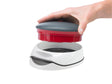 Zyliss burger patty press with stainless steel construction for evenly shaped burger patties