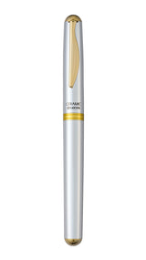 Blue and black refill for Kyocera Cera Noble ballpoint pen, shown with blue ink tip and black ink section.