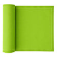 Pistazie-colored servietten und Tischset set by MY DRAP, featuring three stylish variants for elegant table settings.