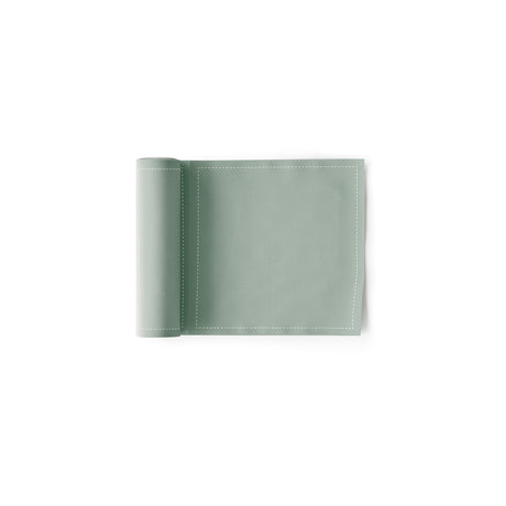 Water Green serviettes and table set by MY DRAP, featuring elegant design in three variants for stylish table settings.